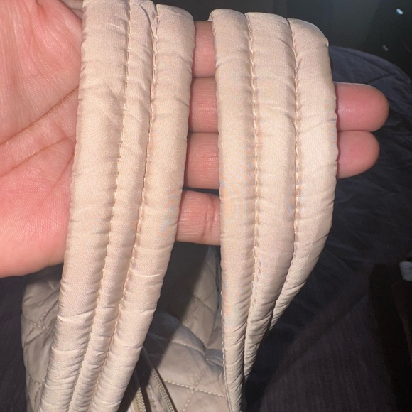 Roberto Coin Cream Quilted Tote Bag - Picture 10 of 12